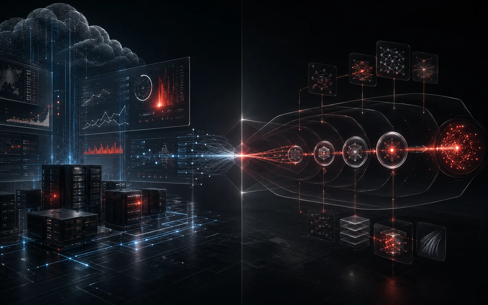 AIOps infrastructure monitoring compared with observability across AI agent decisions, tools and outcomes